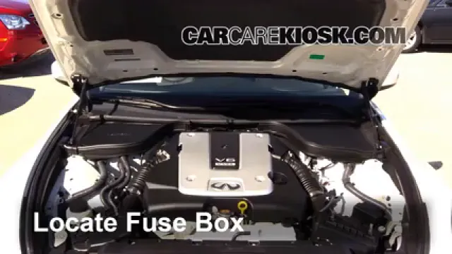 2013 Infiniti G37 X 3.7L V6 Coupe Fusible (motor) Cambio